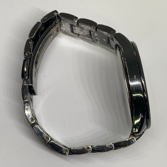 VAN HEUSEN Diamond men’s quartz analog black tone 44mm case size running - Picture 7 of 8